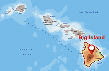 Where is Big Island?