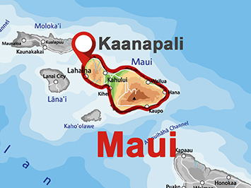 Where is Kaanapali on Maui?